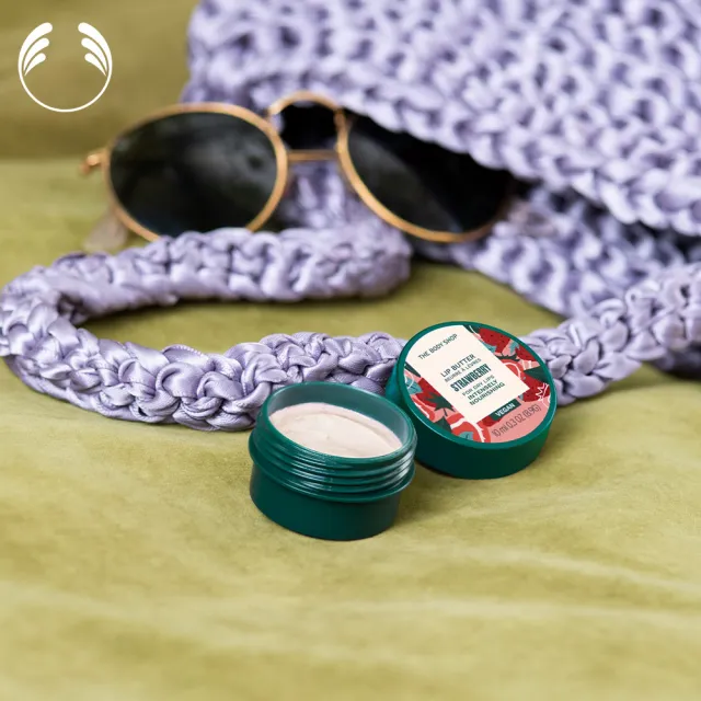 【THE BODY SHOP 美體小舖】草莓嫩白唇部滋養霜(10ML)