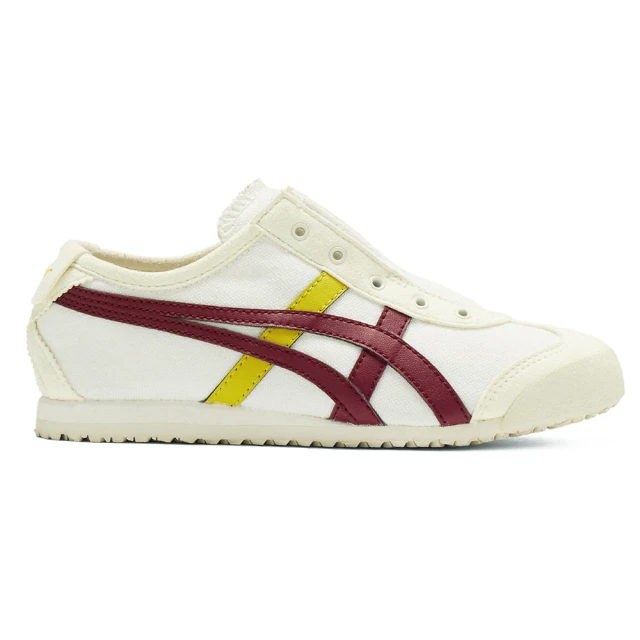 Onitsuka Tiger Onitsuka Tiger鬼塚虎 - 紅黃線條 MEXICO 66 SLIP-ON KIDS 中童 童鞋(1184A085-108)