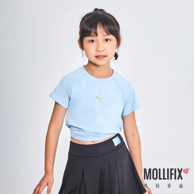 Mollifix 瑪莉菲絲 溫暖薄絨小高領長袖上衣、瑜珈上衣