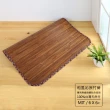 【BuyJM】台灣製11mm寬版6x6呎無接縫專利貼合炭化竹蓆/涼蓆