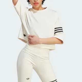 【adidas 愛迪達】運動服 短袖上衣 女上衣 T-SHIRT(IM1830)