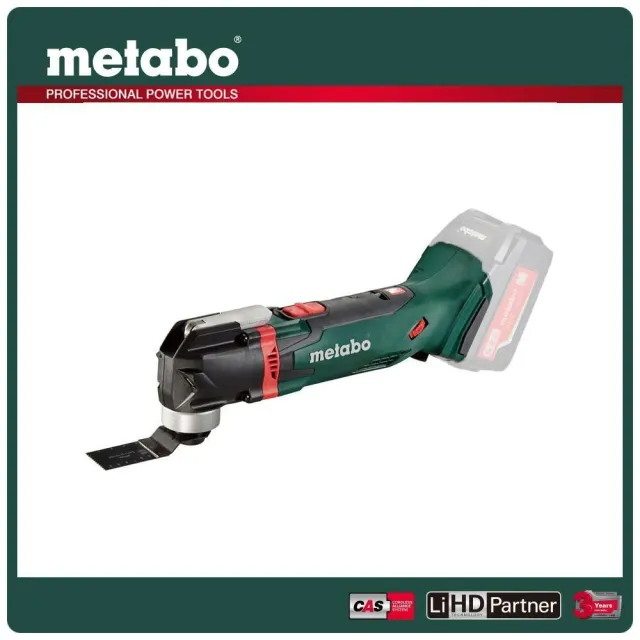 【metabo 美達寶】18V鋰電磨切機(MT 18 LTX)