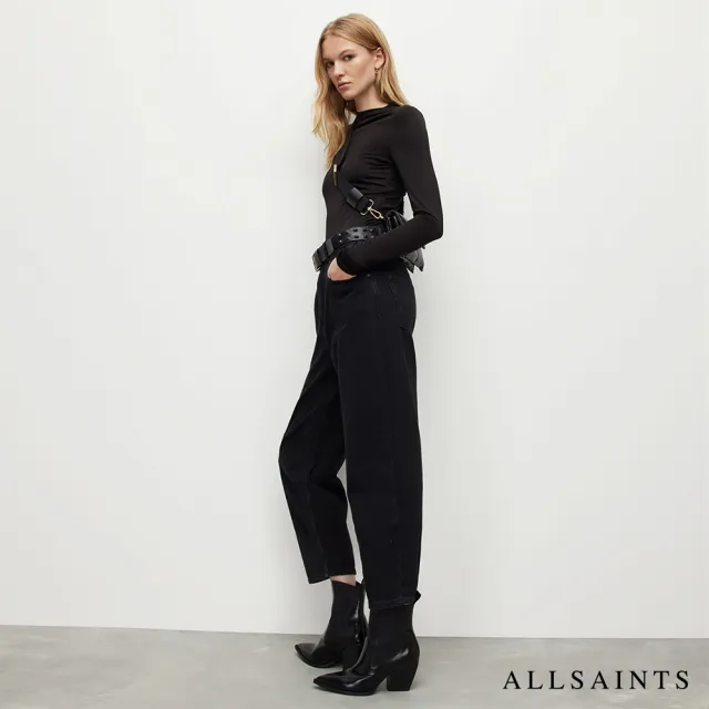 【ALLSAINTS】MARINA 輕薄俐落貼身上衣(貼身版型)