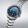 【SEIKO 精工】Prospex PADI陶瓷圈海龜王潛水機械錶-藍x銀/45mm 雙11限定(SRPK01K1/4R36-06Z0F)