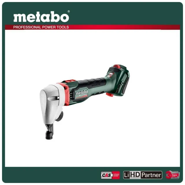 【metabo 美達寶】18V鋰電無刷壓穿式電剪空機(NIV 18 LTX BL 1.6)