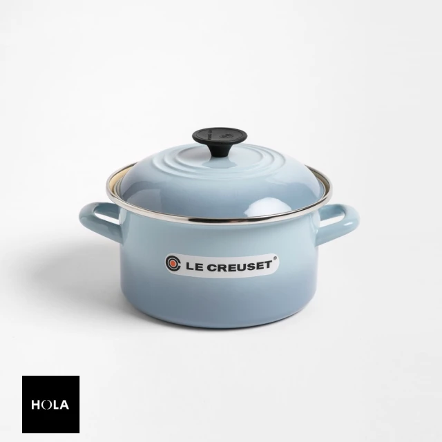 【HOLA】Le Creuset 琺瑯便利湯鍋20cm 海岸藍