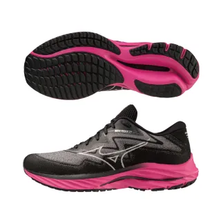 【MIZUNO 美津濃】WAVE RIDER 27 SSW 男款慢跑鞋 J1GC235401(慢跑鞋)