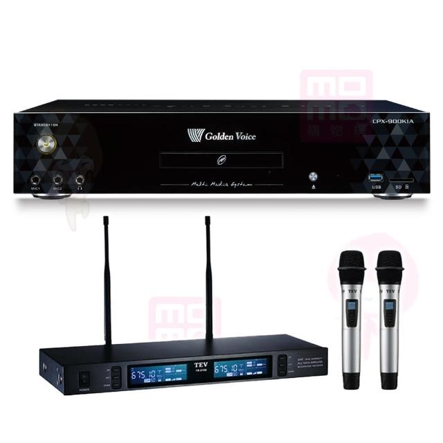 【金嗓】CPX-900 K1A+TEV TR-9100(6TB電腦伴唱機+無線麥克風)