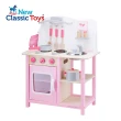 【New Classic Toys】優雅小主廚木製廚房玩具（含配件9件）- 11053(兩色可選)