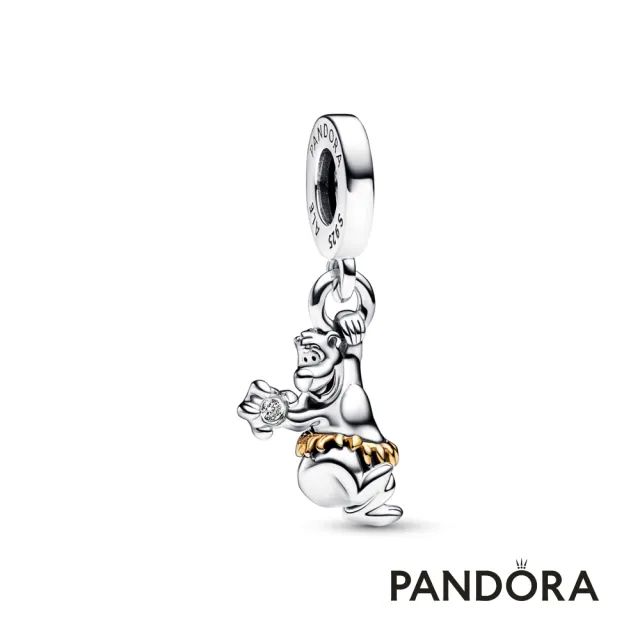 【Pandora官方直營】Disney 100週年紀念套組-手鏈+《森林王子》巴魯串飾