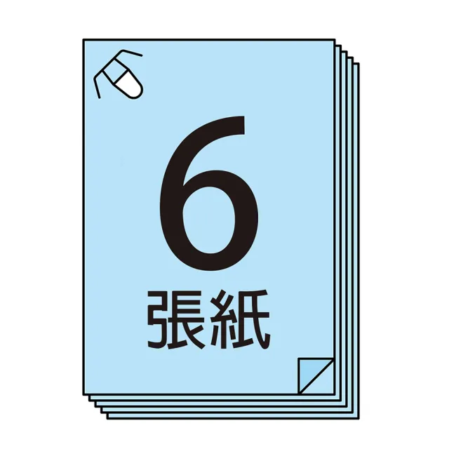 【普樂士】PLUS SL-106NB無針訂書機6枚 粉紅