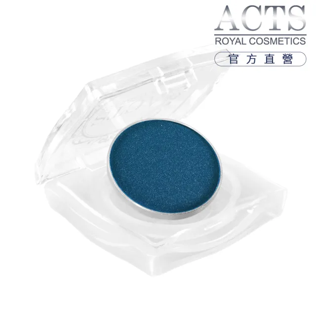 【ACTS 維詩彩妝】細緻珠光眼影 珠光灰礦藍6404