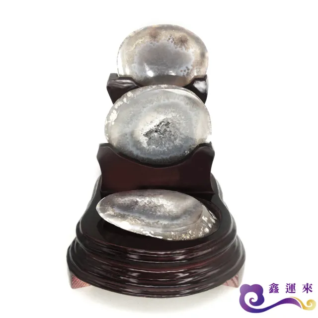 【鑫運來】節節高升瑪瑙聚寶盆(含座800g以上)