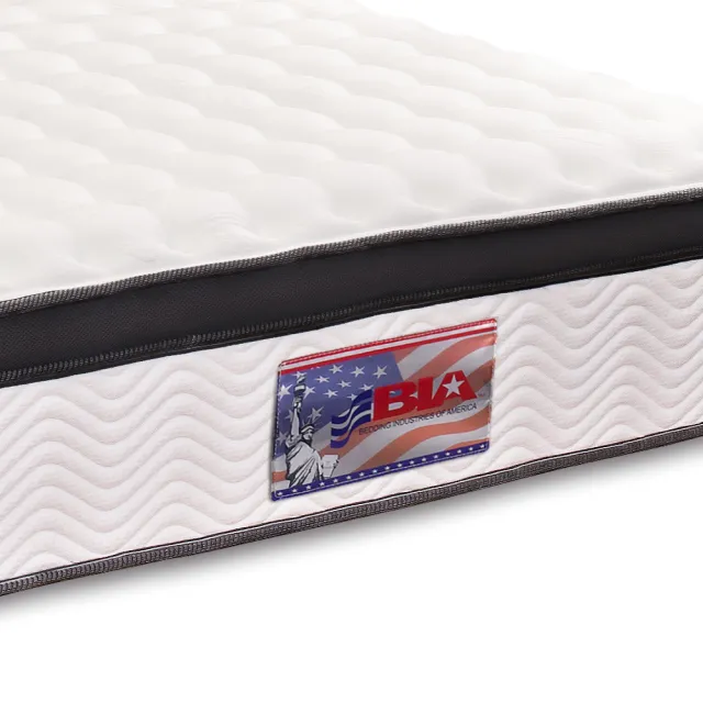 【美國名床BIA】San Francisco 獨立筒床墊-6×7尺特大雙人(水冷膠+乳膠)
