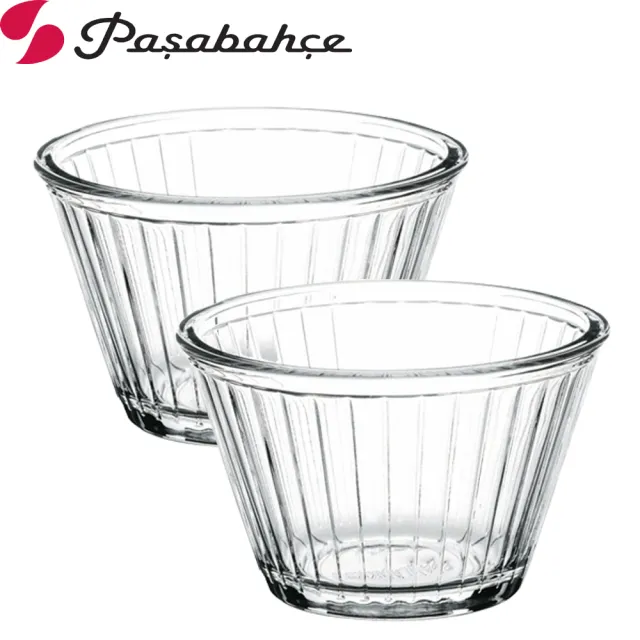 【土耳其Pasabahce】精緻強化玻璃奶酪碗(2入組)