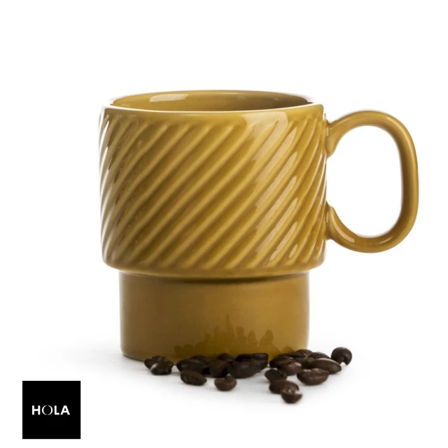 HOLA Sagaform Coffee & More 咖啡杯250ml-黃