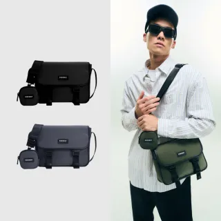 【ROBINMAY】博特斜背包(機能方包/防潑水/尼龍/辦公通勤/男包/多色任選)