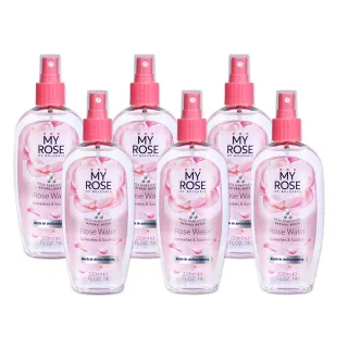【MY ROSE 保加利亞】玫瑰純露調理噴霧220mlx6(總代理公司貨)