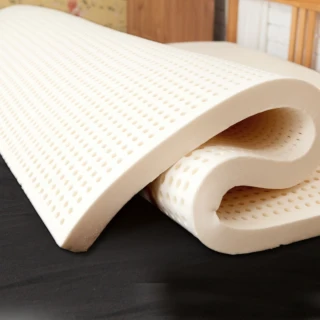 【LUST】6尺100%純乳膠床墊 CERI純乳膠檢驗《含收納袋/白色棉布》 泰國乳膠床/乳膠布套