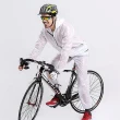 【米蘭精品】自行車雨衣男女兩件式雨衣(時尚輕薄騎行雨天必備4色73pp204)