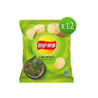 【樂事】九州岩燒海苔味洋芋片34gX12包