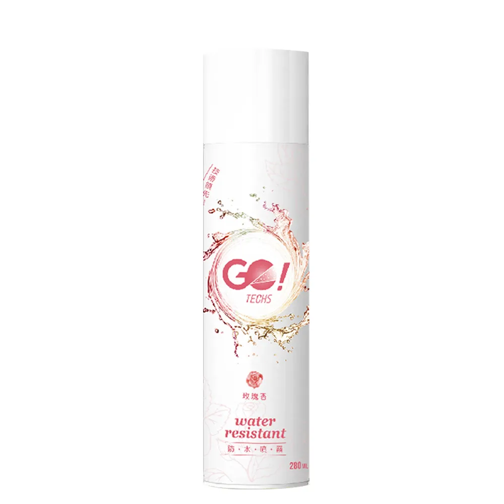 【GO!TECHS】防水噴霧 玫瑰香 280ml(防水噴霧)