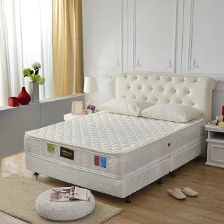 【A+愛家】正四線-抗菌防潑水護邊蜂巢獨立筒床墊(雙人加大六尺)