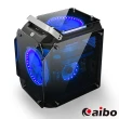 【aibo】金剛 USB3.0 四面鍍銀鏡面鋼化玻璃 高階電競機殼(GPU-30cm/CPU-16cm)