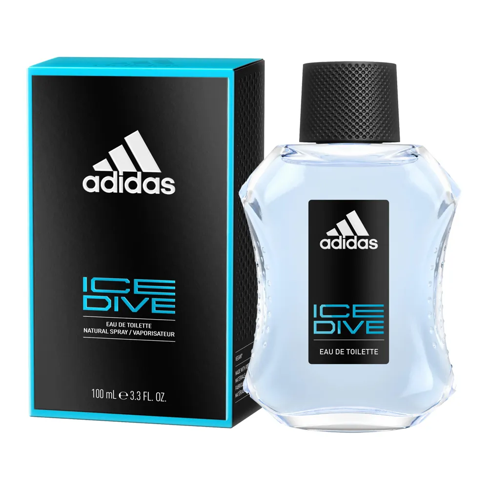 【adidas愛迪達】男用淡香水-超越沁涼(100ml)