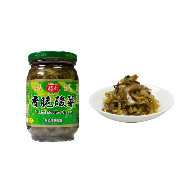 【龍宏】香脆酸菜370g