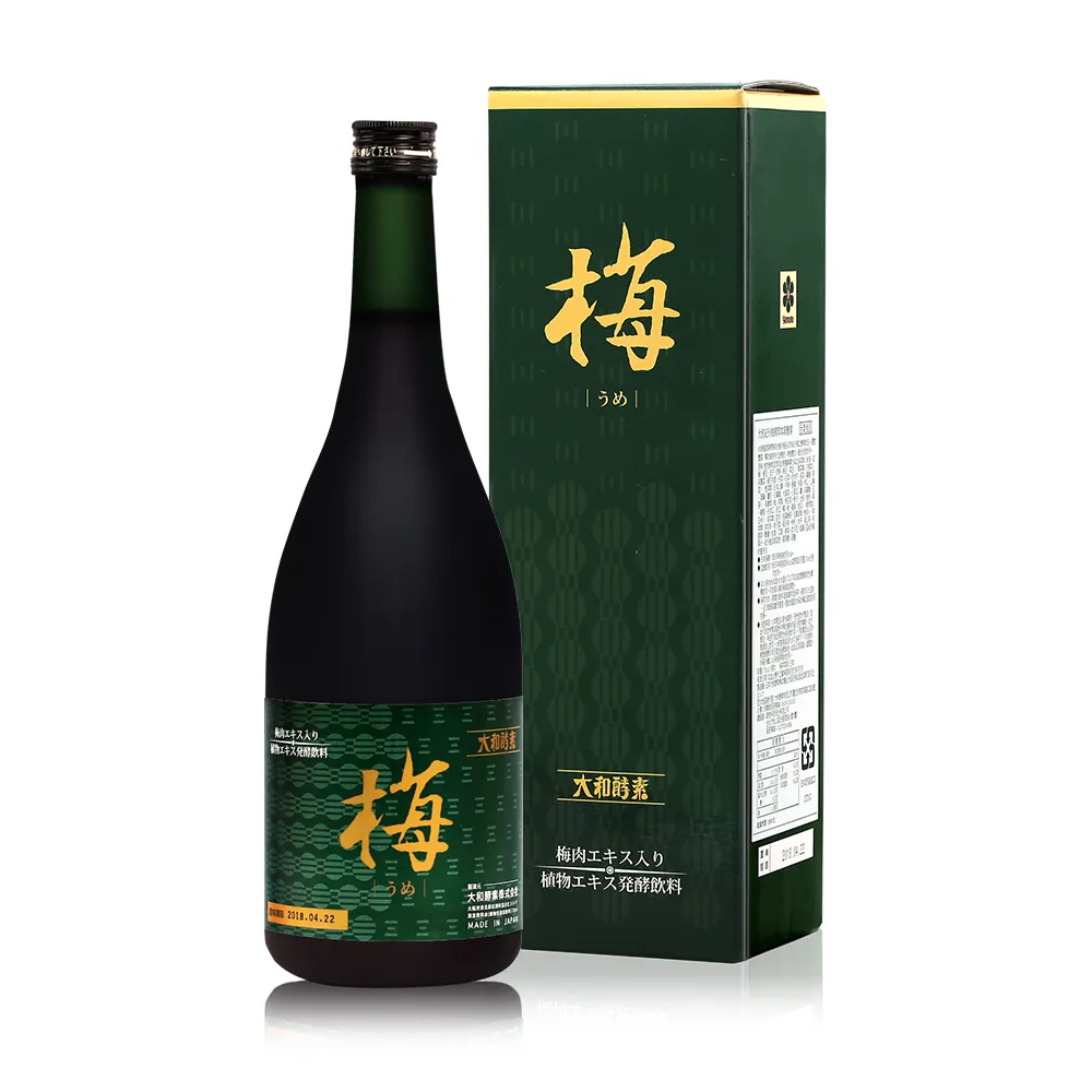 【日本原裝大和酵素】梅精酵素鹼回健康*1瓶(720ml/瓶)