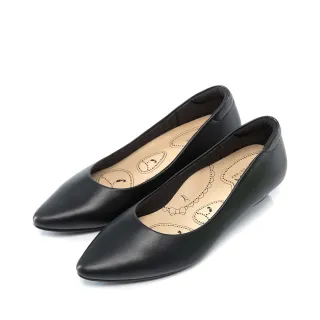 【DIANA】漫步雲端布朗尼B款--輕彈舒適OL制鞋(黑)