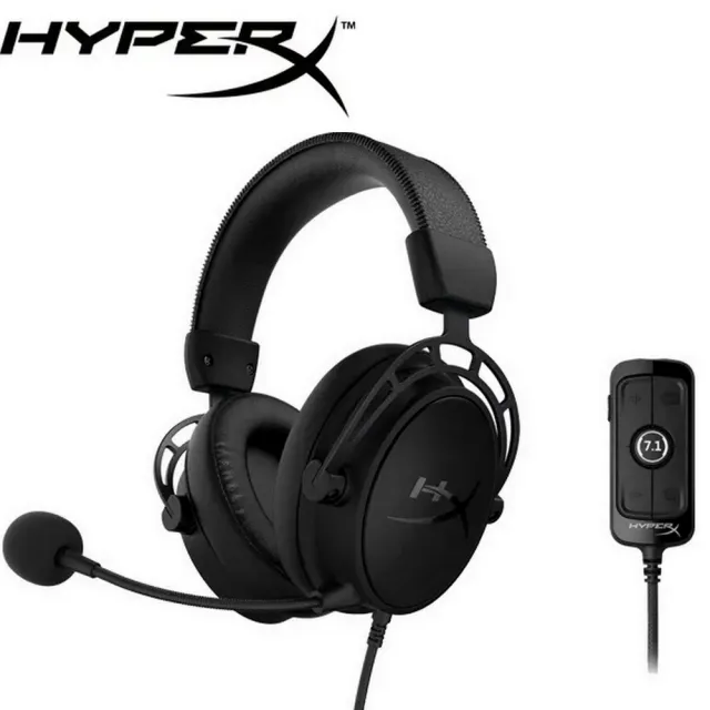 【HyperX】Cloud Alpha S 電競耳機 消光黑(4P5L2AA)