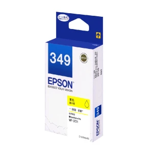 【EPSON】349 標準型黃色墨水匣(T349450)