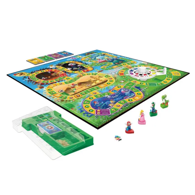 【ToysRUs 玩具反斗城】The Game of Life 生命之旅 超級瑪利歐版(瑪利歐 桌遊 兒童遊戲 親子遊戲 派對遊戲)