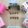 【EASY HOME】繽紛耐重摺疊收納椅凳(粉紅貓熊)