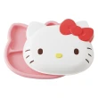 【Skater】三麗鷗 可微波造型餐盤 三格餐盤 附蓋 Hello Kitty
