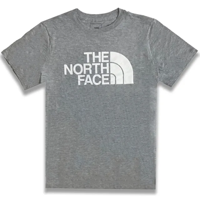 【The North Face】男女款 胸前大LOGO 短袖 上衣(平輸品)