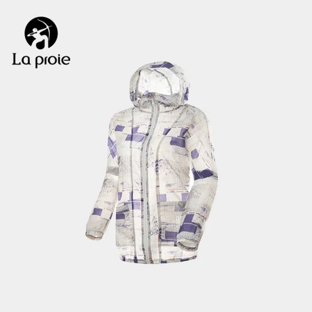 【La proie 萊博瑞】女款輕薄印花皮膚防曬外套(女款輕薄印花皮膚防曬外套)