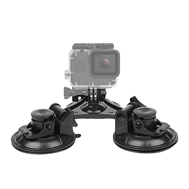 【LOTUS】GOPRO 強力三角吸盤 B款 汽車支架 多款運動相機適用 副廠