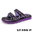 【G.P】簡約風格雙帶拖鞋 女鞋(紫色)