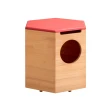 【有情門】STRAUSS Lab 加菲收納桶/木蓋款/3色可選(製作期2-3週/實木/MIT/茶几/邊桌/收納箱)