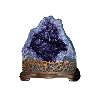 【SUMMER 寶石】巴西5A聚財納氣紫晶洞52.7kg(A72)