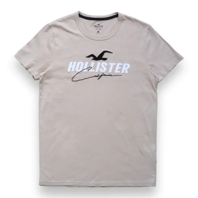 【HOLLISTER Co】海鷗 男生 經典刺繡文字 短袖T恤 男款 短TEE 多色多款(海鷗 男生 短袖 多款多色)