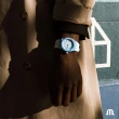 【Maurice Lacroix 艾美錶】AIKON Tide 晶鑽藍色海洋環保材質手錶(AI2008-AAAA1-3A0-0)