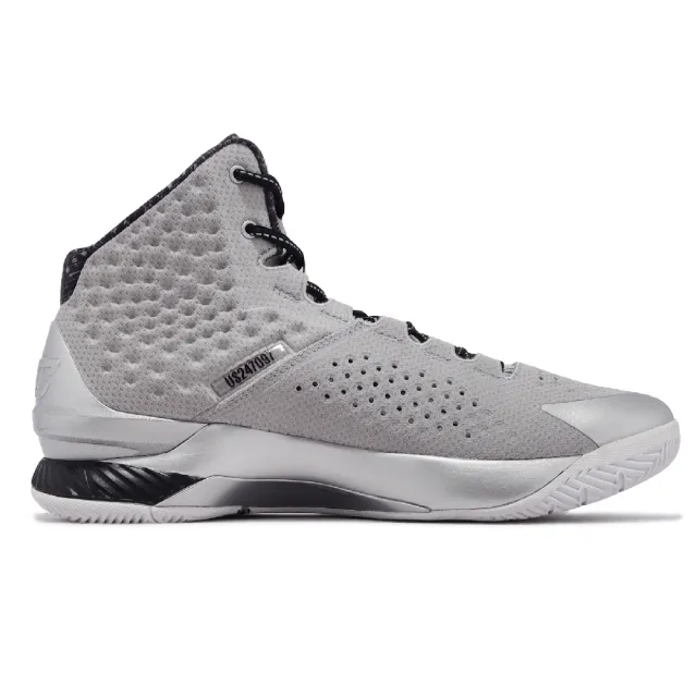 UNDER ARMOUR】籃球鞋Curry 1 BHM 男鞋灰銀運動鞋黑人歷史月UA