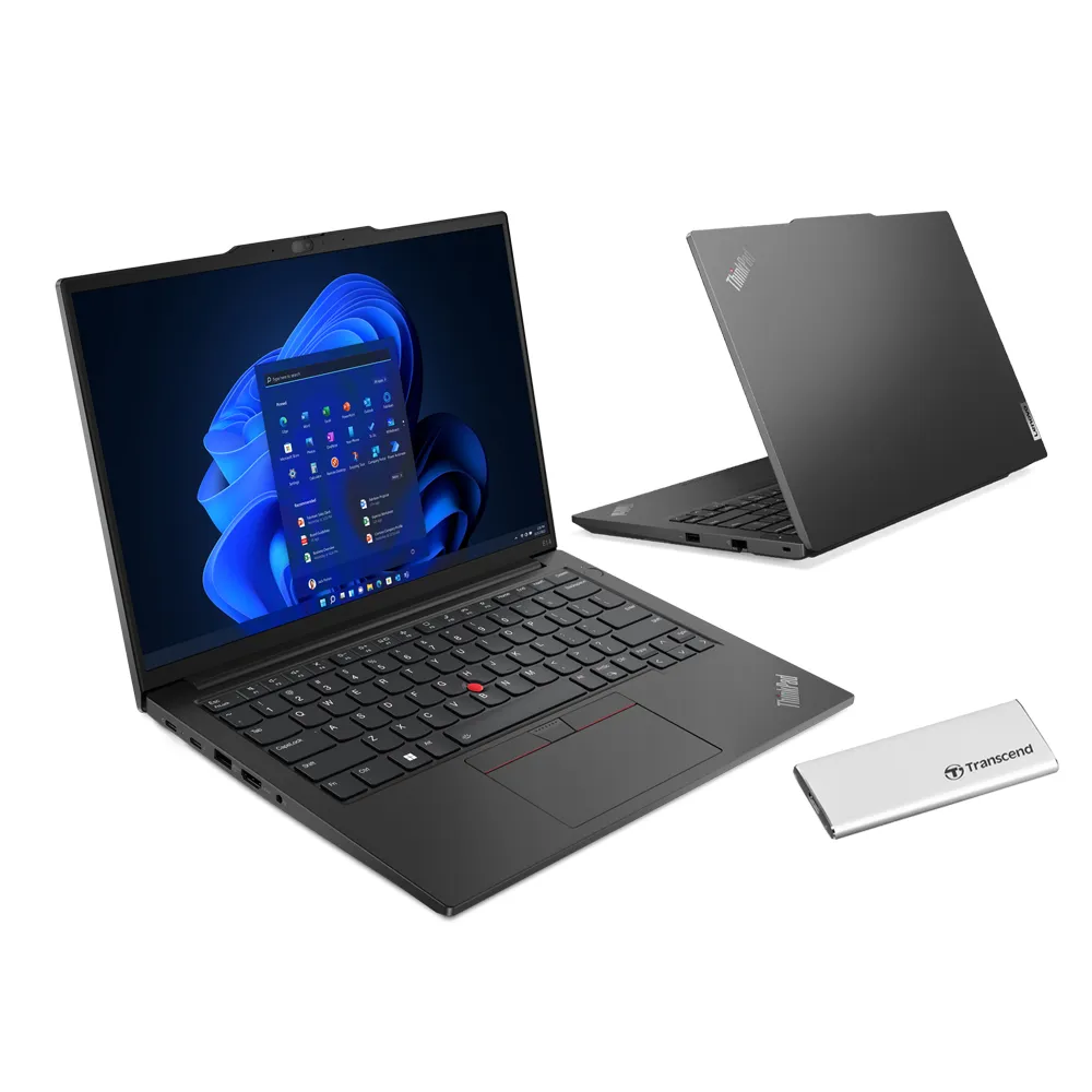 【ThinkPad】送250G外接SSD硬碟★14吋i5商用筆電(E14/i5-1340P/8G/512G/Non-OS)