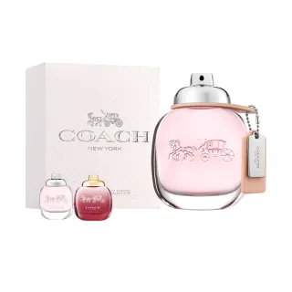 【COACH】時尚經典女性淡香水50ml(贈隨機小香2瓶.專櫃公司貨)