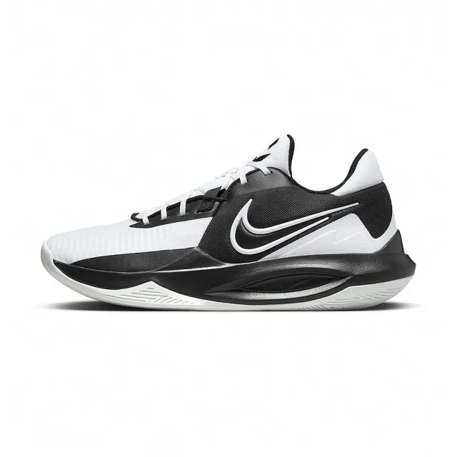 NIKE 耐吉】Precision 6 男鞋黑白色舒適訓練緩震籃球運動籃球鞋DD9535