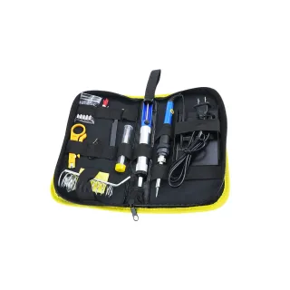 焊接工具包 可調溫電烙鐵套裝 恆溫電烙鐵 電洛鐵 焊接筆 EG15-F(電銲槍 烙鐵頭 電烙鐵組)